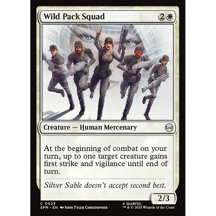 Wild Pack Squad | Inglés | NM | SPM 1