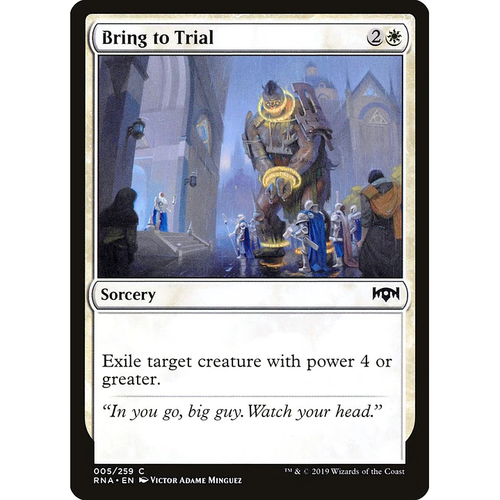 Bring to Trial | Inglés | NM | RNA 1