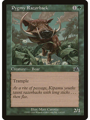 Pygmy Razorback (Retro Frame) | Español | NM | PCY