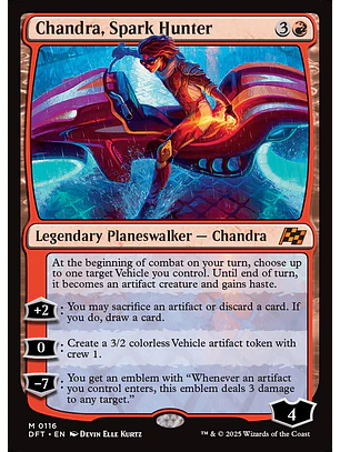 Chandra, Spark Hunter (foil) | Inglés | NM | DFT