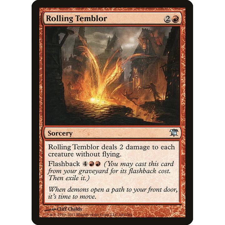 Rolling Temblor | Inglés | NM | ISD 1