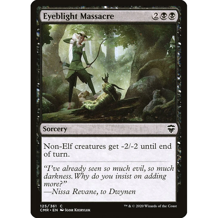Eyeblight Massacre | Inglés | NM | CMR 1