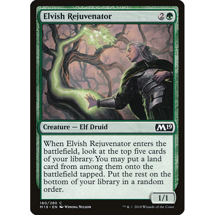 Elvish Rejuvenator | Inglés | NM | M19 1