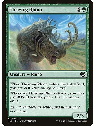 Thriving Rhino | Español | NM | KLD