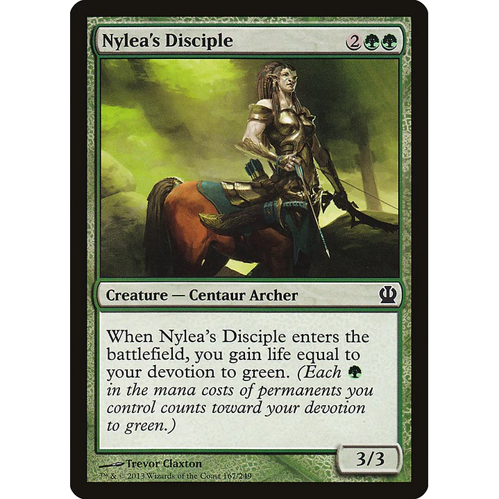 Nylea's Disciple | Español | NM | THS 1