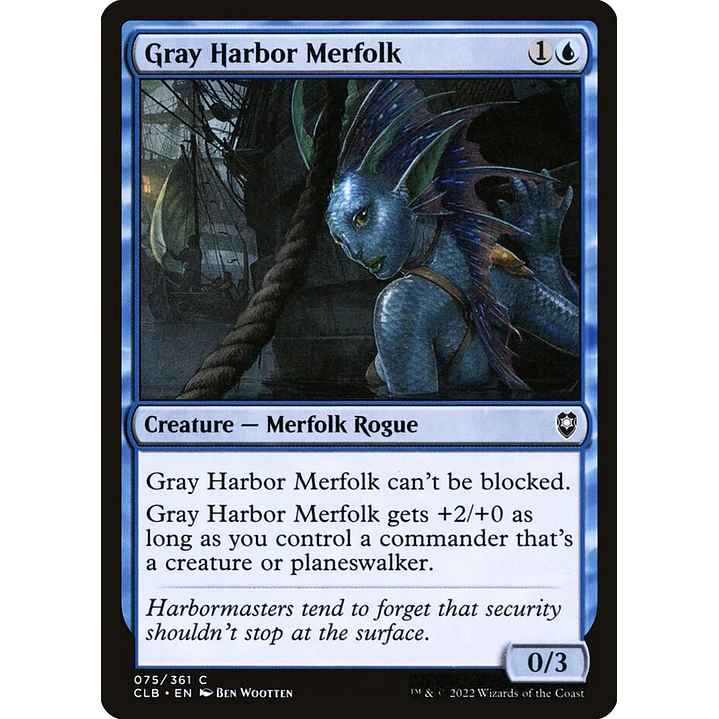 Gray Harbor Merfolk | Español | NM | CLB 1