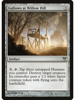 Gallows at Willow Hill | Inglés | NM | AVR