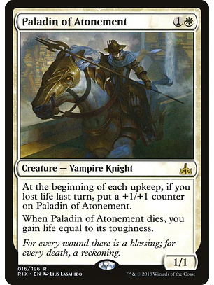 Paladin of Atonement | Inglés | NM | RIX