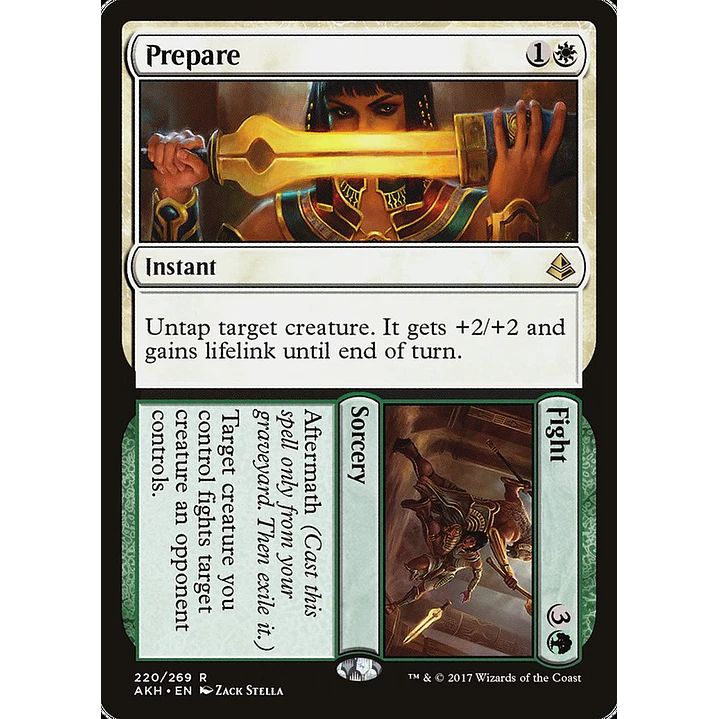 Prepare // Fight | Español | NM | AKH 1