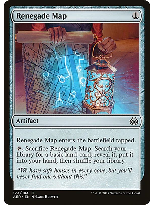 Renegade Map | Inglés | NM | AER