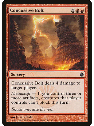 Concussive Bolt | Español | NM | MBS