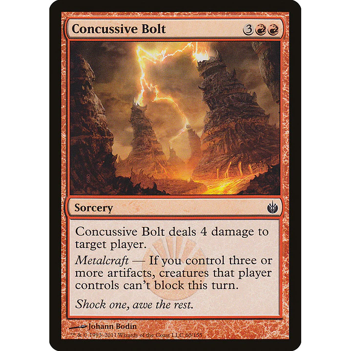 Concussive Bolt | Español | NM | MBS 1