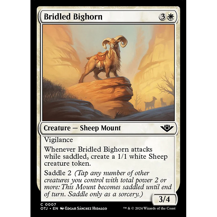 Bridled Bighorn | Inglés | NM | OTJ 1