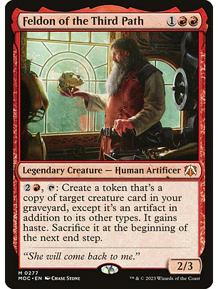 Feldon of the Third Path | Inglés | NM | MOC