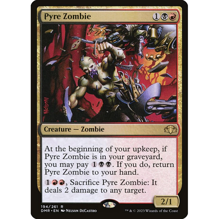 Pyre Zombie | Español | NM | DMR 1