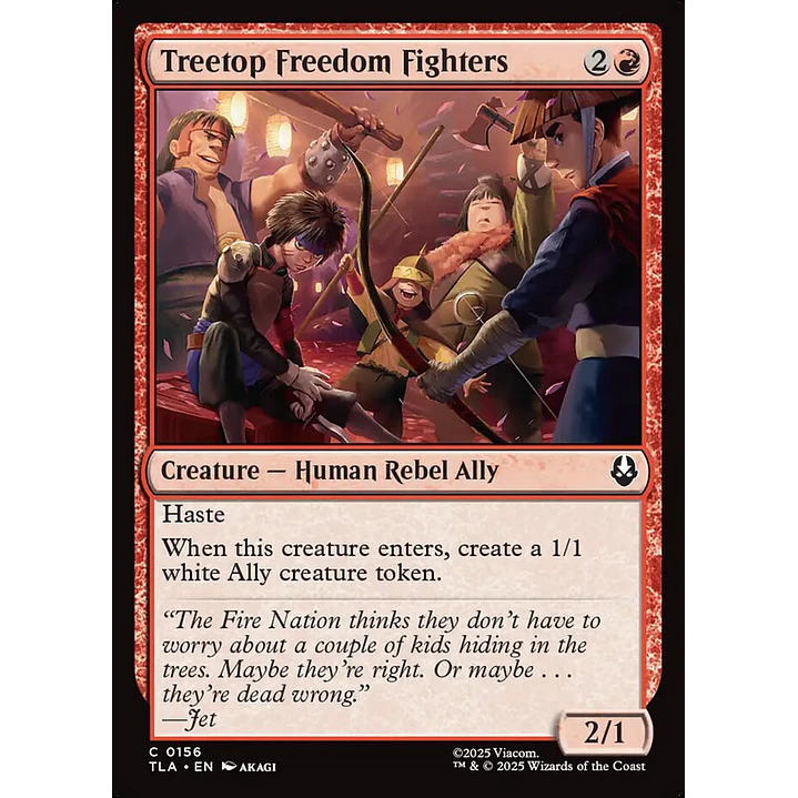 Treetop Freedom Fighters | Inglés | NM | TLA 1