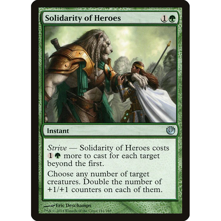 Solidarity of Heroes | Español | NM | JOU 1