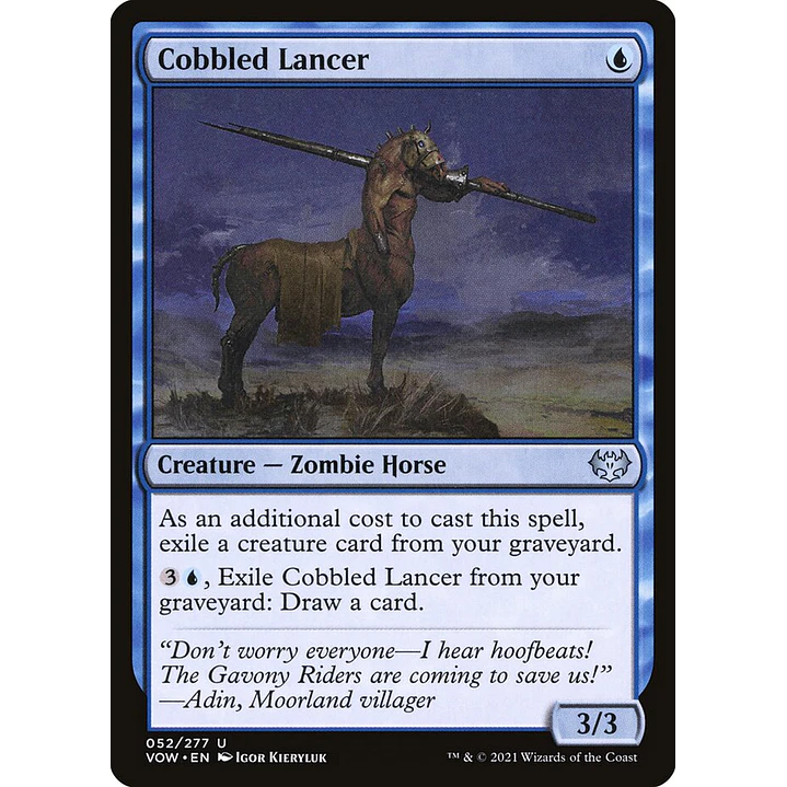 Cobbled Lancer | Inglés | NM | VOW 1