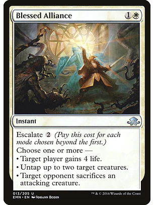 Blessed Alliance | Inglés | NM | EMN