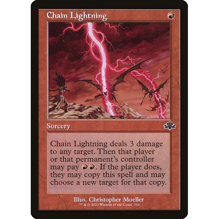 Chain Lightning (Retro Frame) | Español | NM | DMR 1