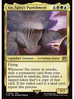Sin, Spira's Punishment | Inglés | NM | FIN
