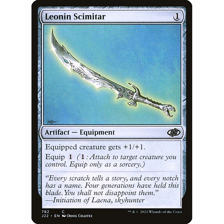 Leonin Scimitar | Inglés | NM | J22 1