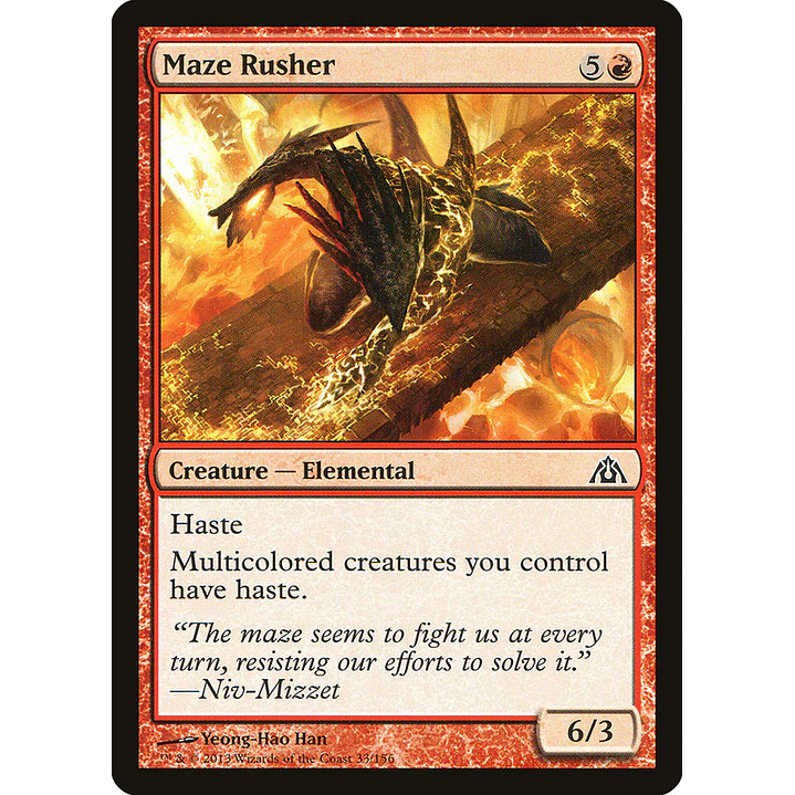 Maze Rusher | Español | NM | DGM 1