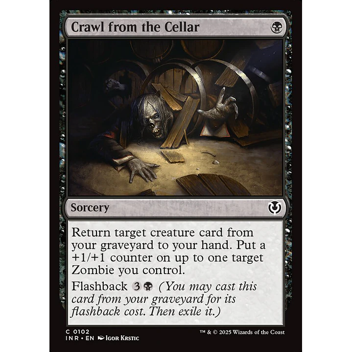 Crawl from the Cellar | Español | NM | INR 1