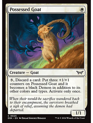 Possessed Goat | Inglés | NM | DSK