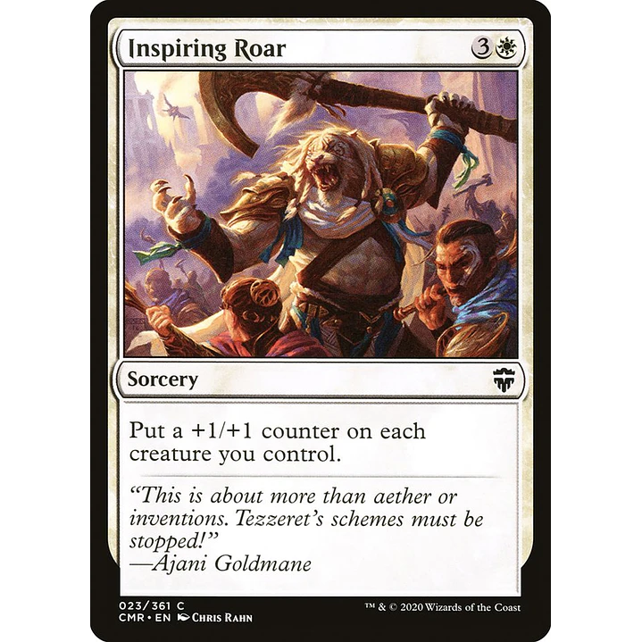 Inspiring Roar | Inglés | NM | CMR 1