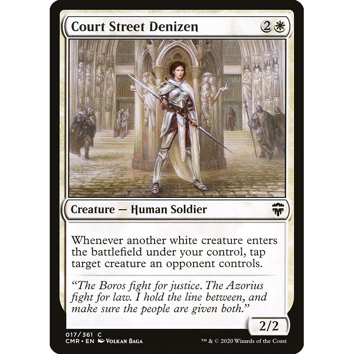 Court Street Denizen | Inglés | NM | CMR 1