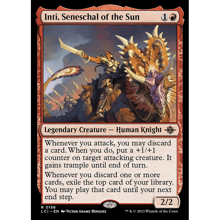 Inti, Seneschal of the Sun | Inglés | NM | LCI 1