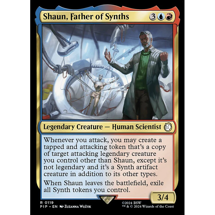 Shaun, Father of Synths | Inglés | NM | PIP 1