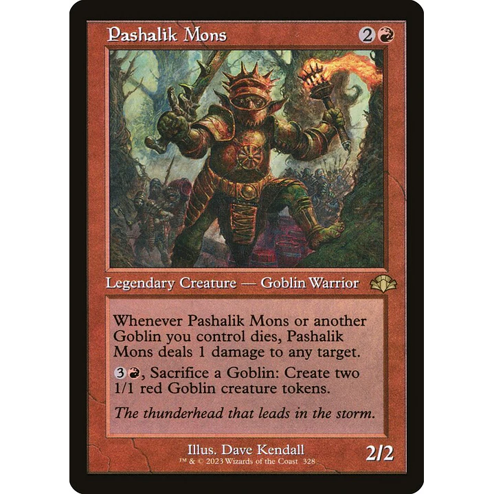 Pashalik Mons (Retro Frame) | Español | NM | DMR 1