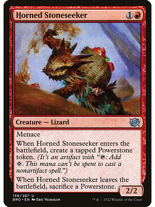 Horned Stoneseeker | Español | NM | BRO