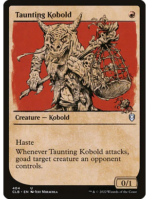 Taunting Kobold (Showcase) | Español | NM | CLB