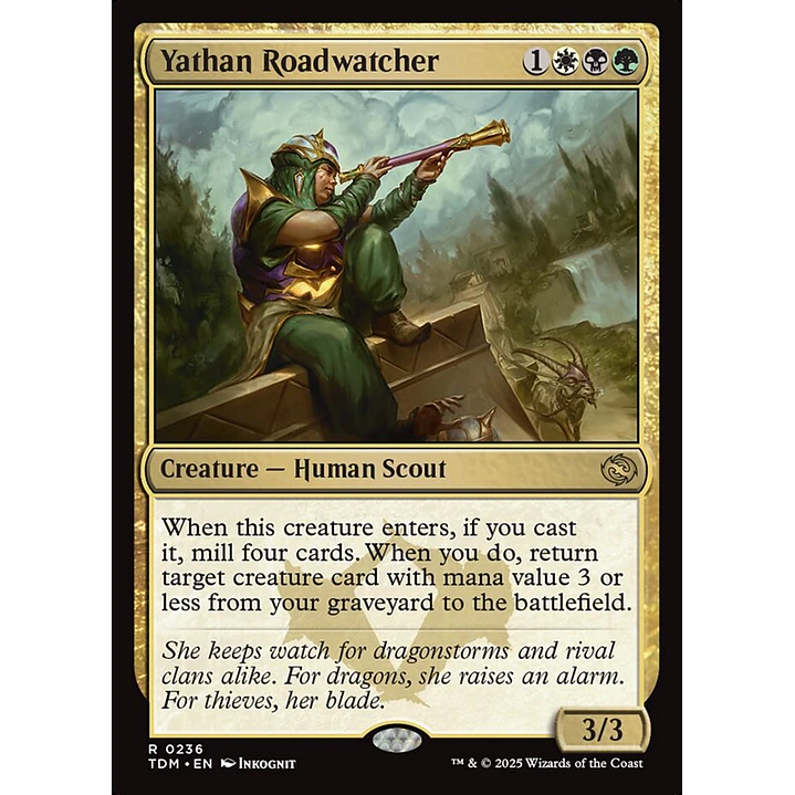 Yathan Roadwatcher | Inglés | NM | TDM 1