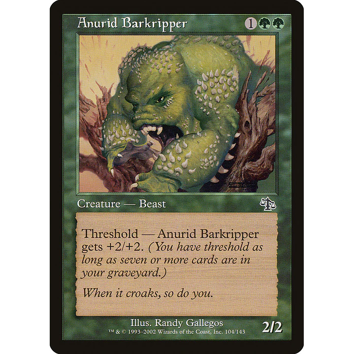 Anurid Barkripper (Retro Frame) | Español | NM | JUD 1