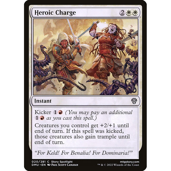 Heroic Charge | Inglés | NM | DMU 1