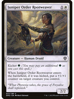 Juniper Order Rootweaver | Inglés | NM | DMU