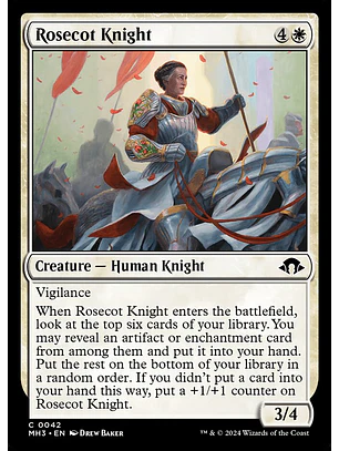 Rosecot Knight | Inglés | NM | MH3