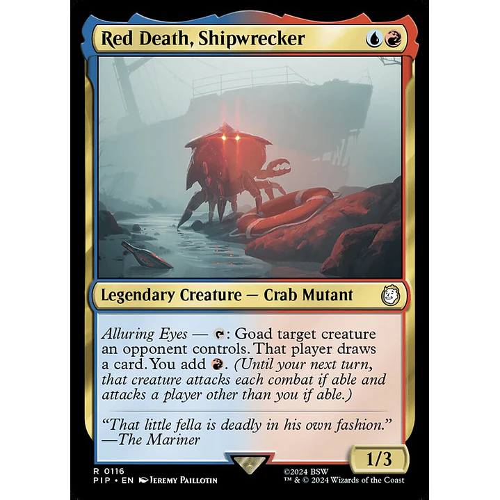 Red Death, Shipwrecker | Inglés | NM | PIP 1