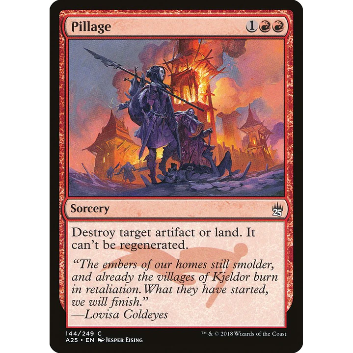 Pillage | Inglés | NM | A25 1