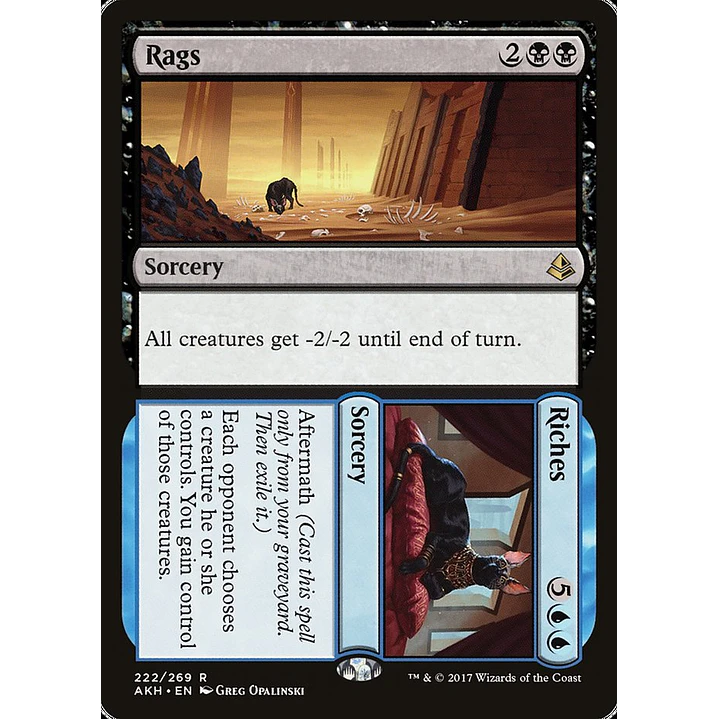 Rags // Riches | Inglés | NM | AKH 1