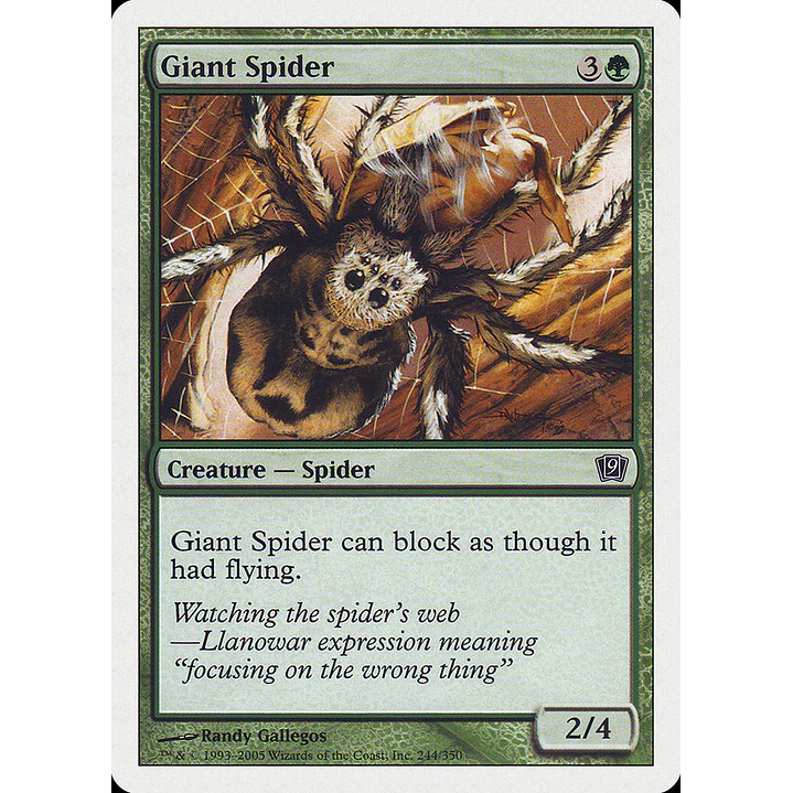 Giant Spider | Inglés | NM | 9ED 1