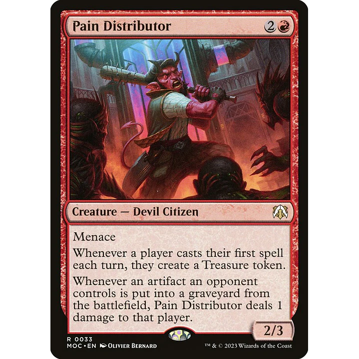 Pain Distributor | Inglés | NM | MOC 1