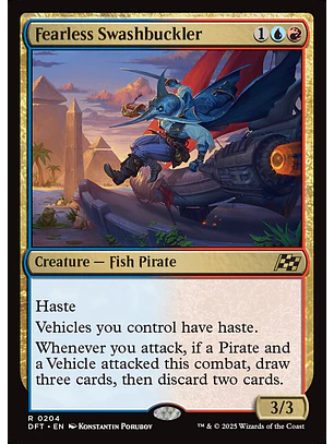 Fearless Swashbuckler | Inglés | NM | DFT