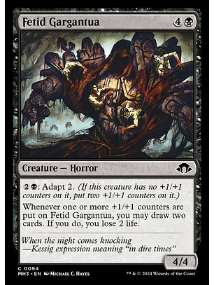 Fetid Gargantua | Inglés | NM | MH3