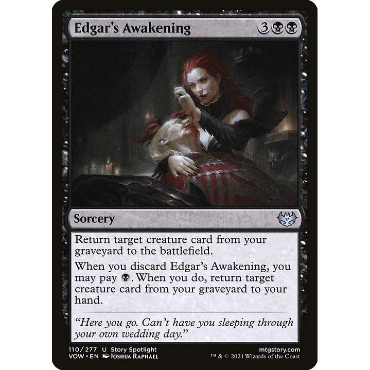 Edgar's Awakening | Inglés | NM | VOW 1