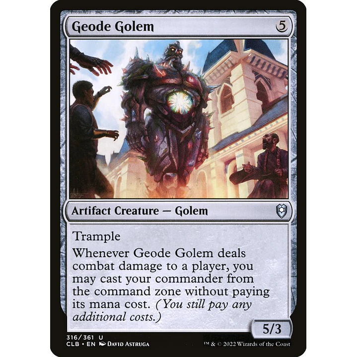 Geode Golem | Español | NM | CLB 1